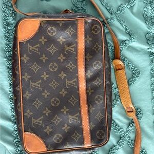 Louis Vuitton Brown Monogram Crossbody Bag